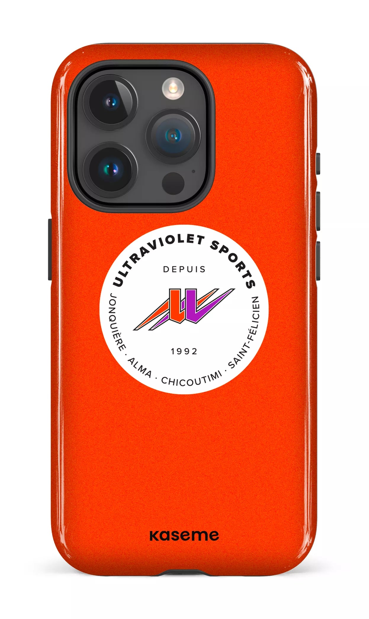 iPhone 15 Pro Tough UltraViolet - Orange -