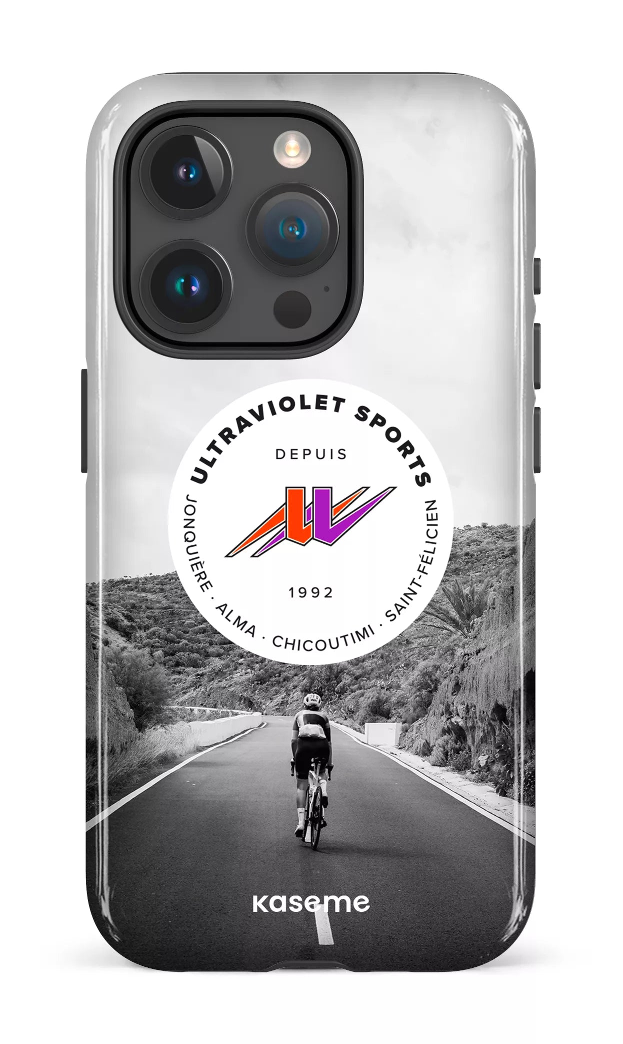iPhone 15 Pro Tough UltraViolet Vélo -