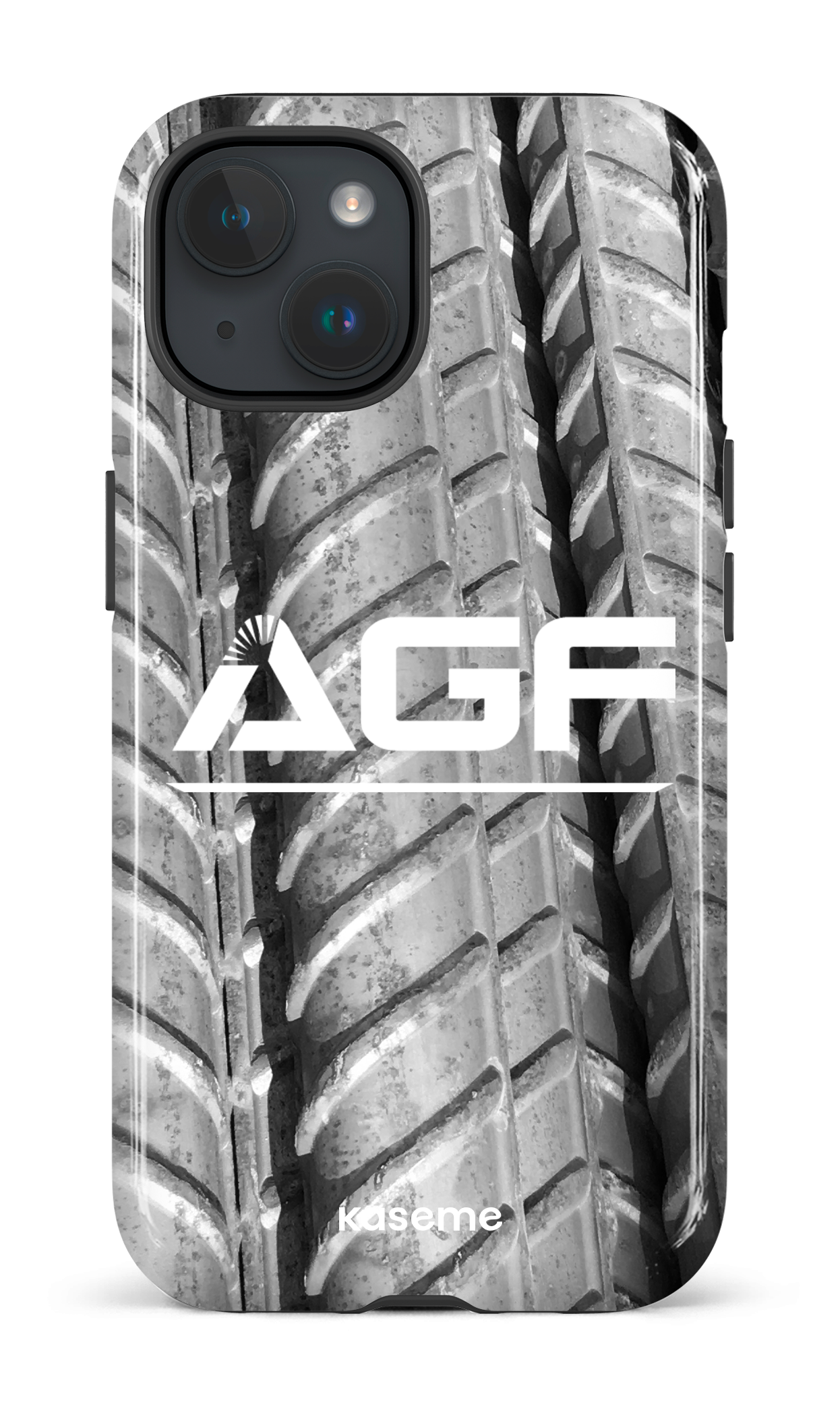 iPhone 15 Tough (Gloss) AGF N&B -