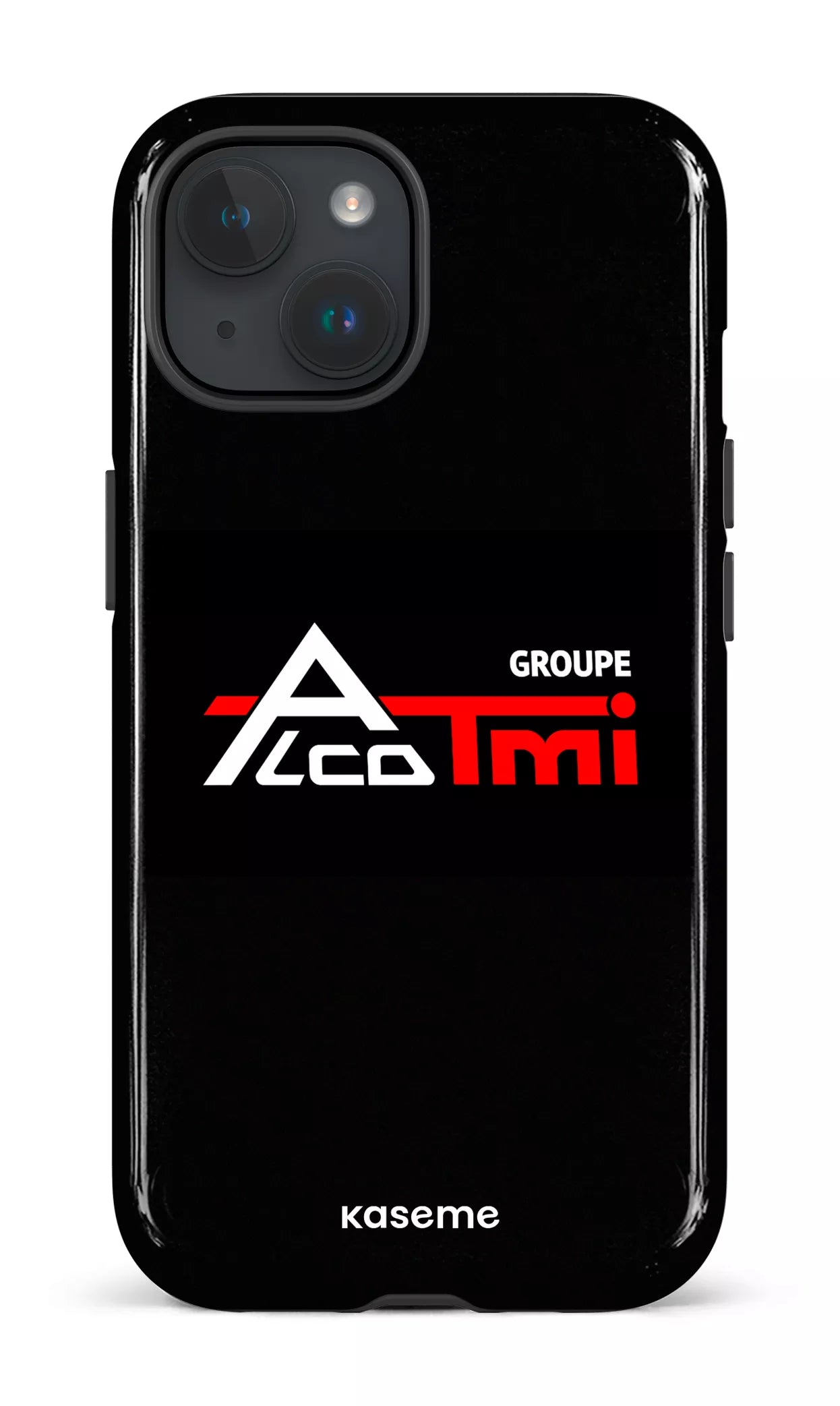 iPhone 15 Tough (Gloss) AlcoTMI Noir -