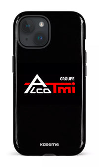 iPhone 15 Tough (Gloss) AlcoTMI Noir -