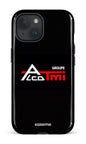 iPhone 15 Tough (Gloss) AlcoTMI Noir -