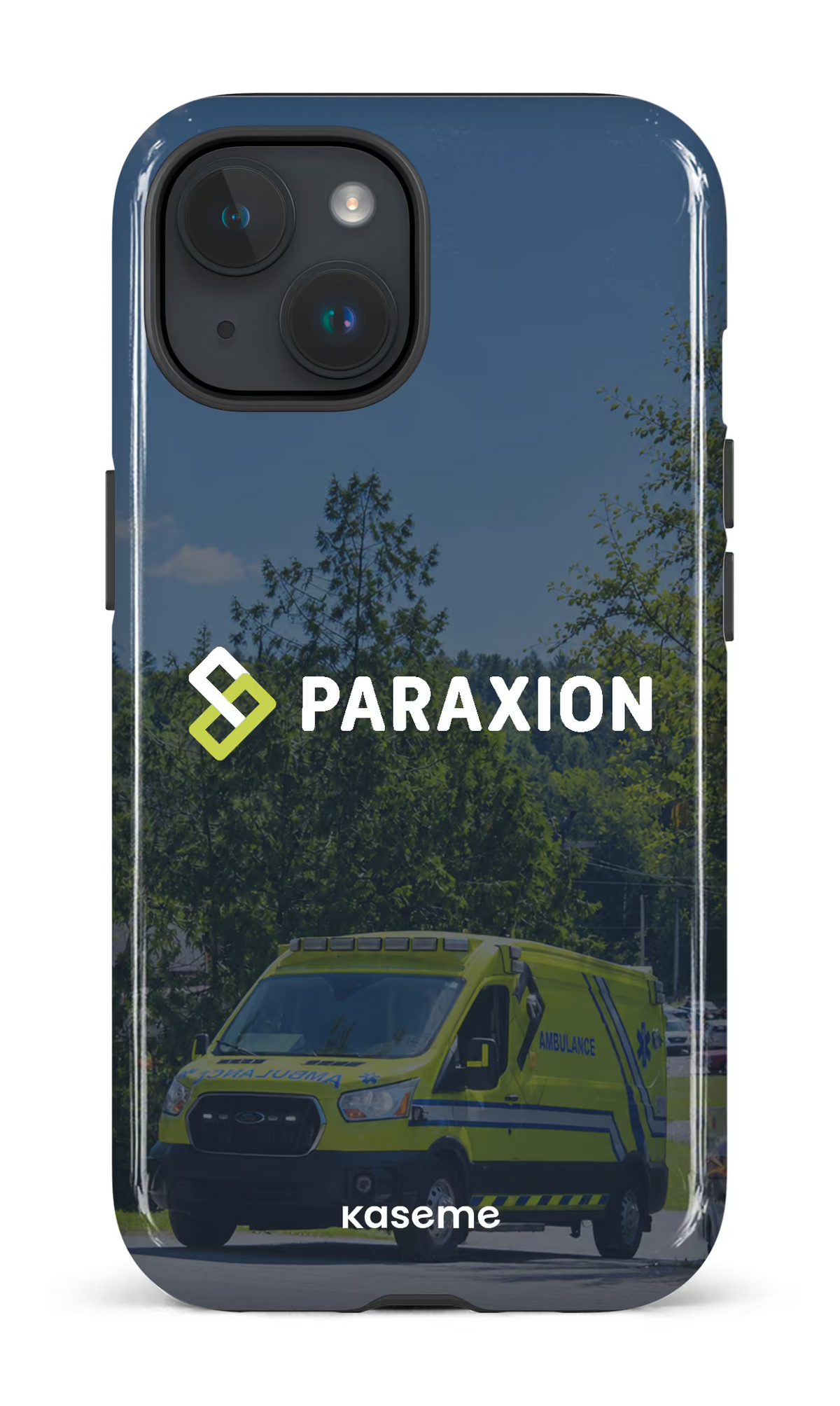 iPhone 15 Tough (Gloss) Ambulance Paraxion -