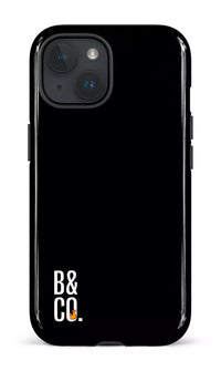 iPhone 15 Tough (Gloss) B&Co Noir -