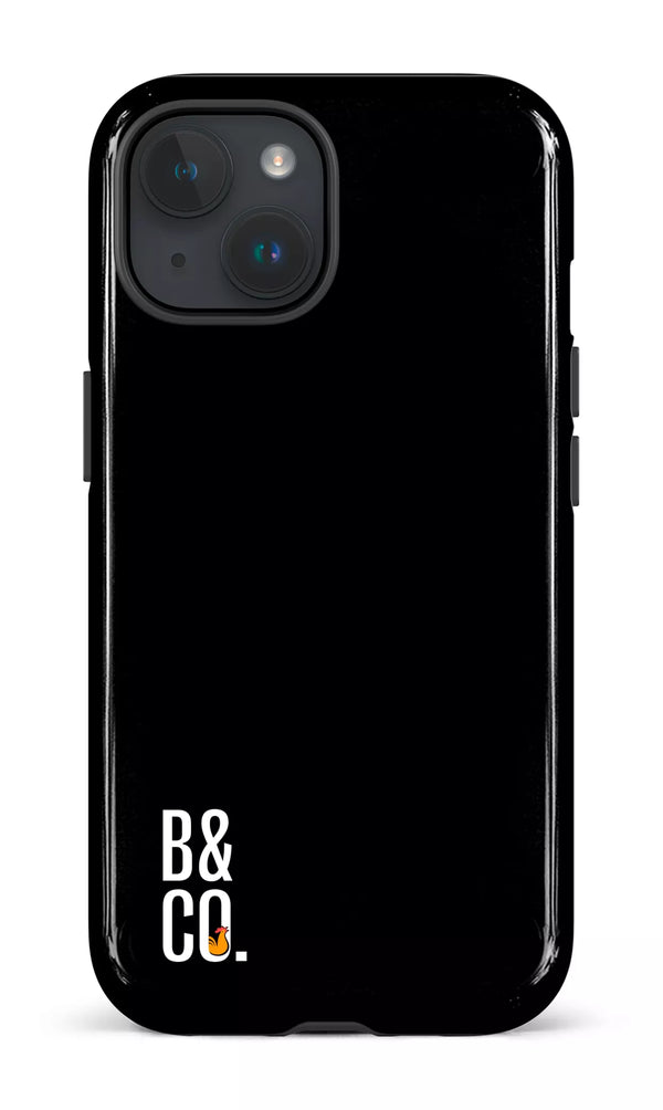 iPhone 15 Tough (Gloss) B&Co Noir -