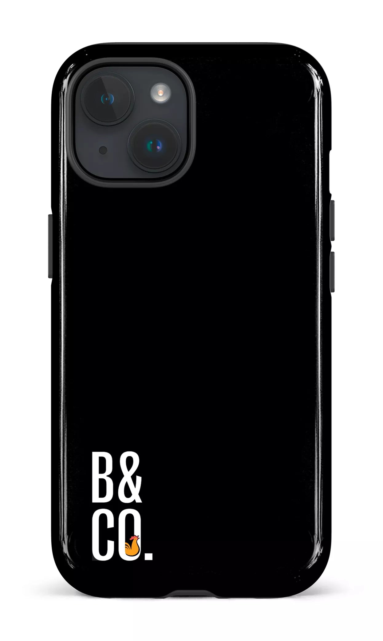iPhone 15 Tough (Gloss) B&Co Noir -