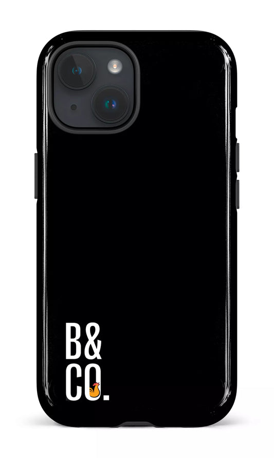 iPhone 15 Tough (Gloss) B&Co Noir -