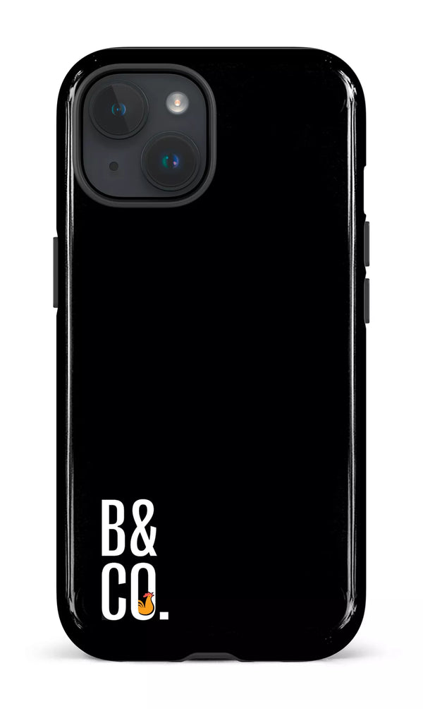 iPhone 15 Tough (Gloss) B&Co Noir -