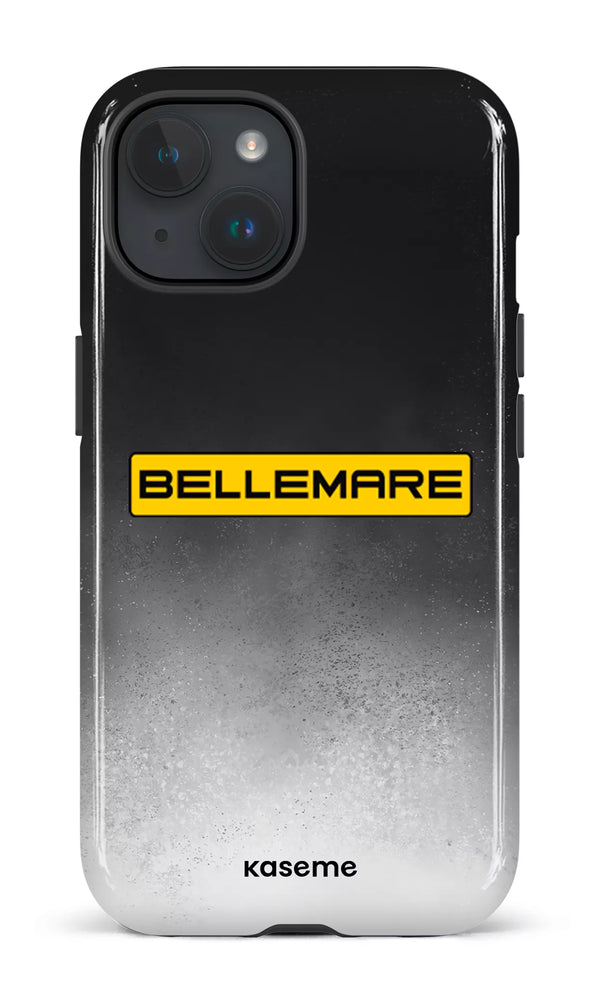 iPhone 15 Tough (Gloss) Bellemarre Noir et Blanc -