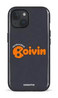 iPhone 15 Tough (Gloss) Boivin Gris -