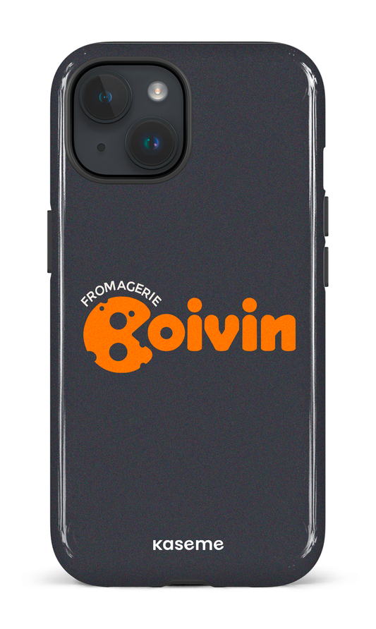 iPhone 15 Tough (Gloss) Boivin Gris -