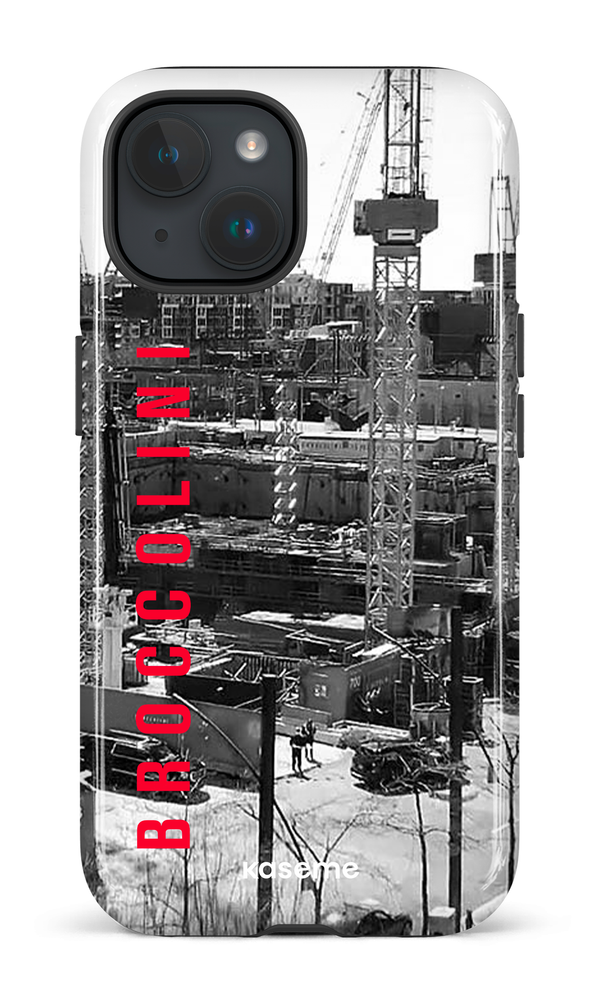 iPhone 15 Tough (Gloss) Broccolini Chantier -
