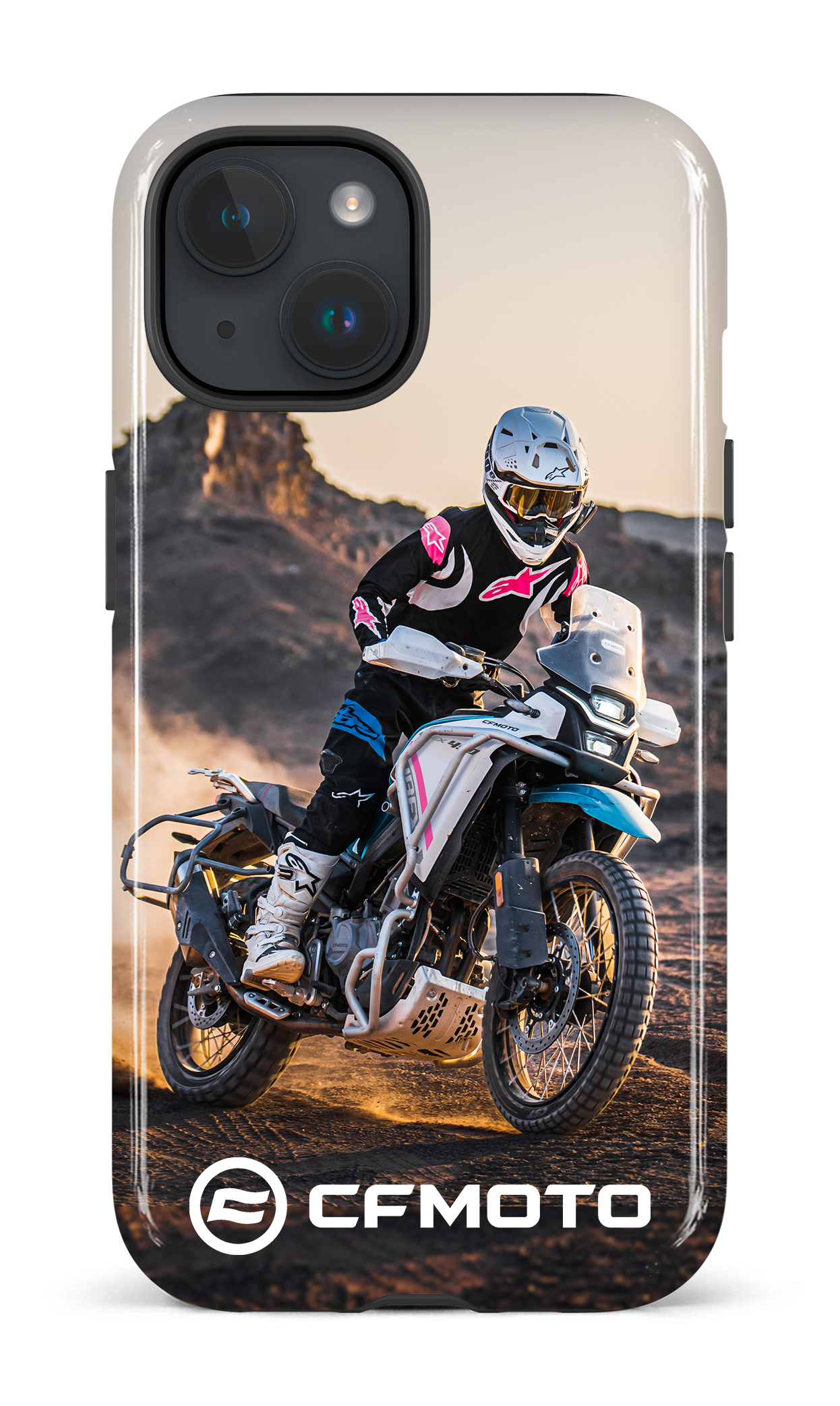 iPhone 15 Tough (Gloss) CF Moto 7 -