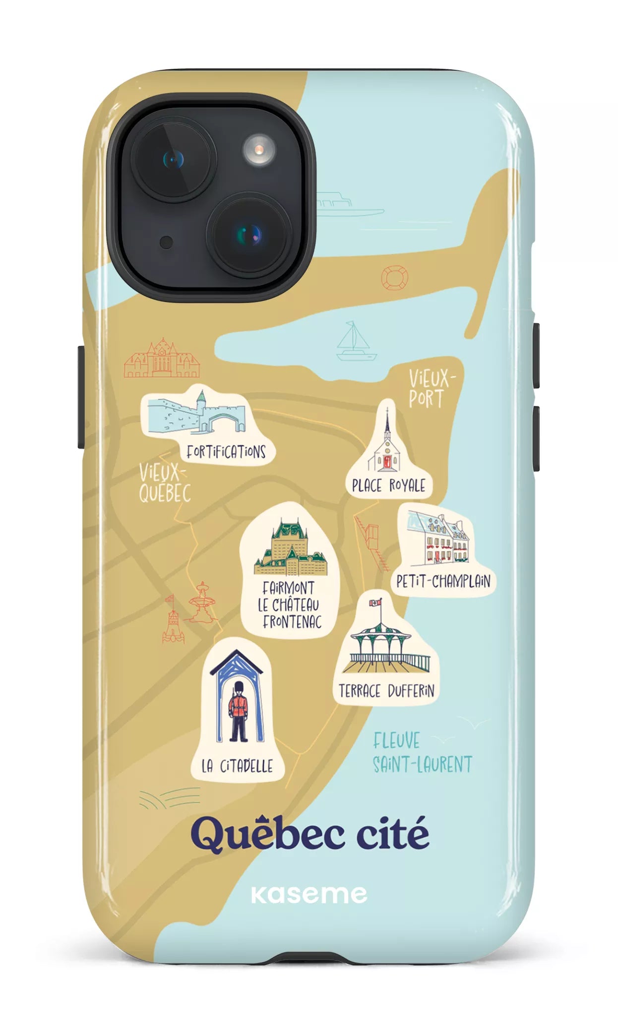 iPhone 15 Tough (Gloss) Cap sur Québec -