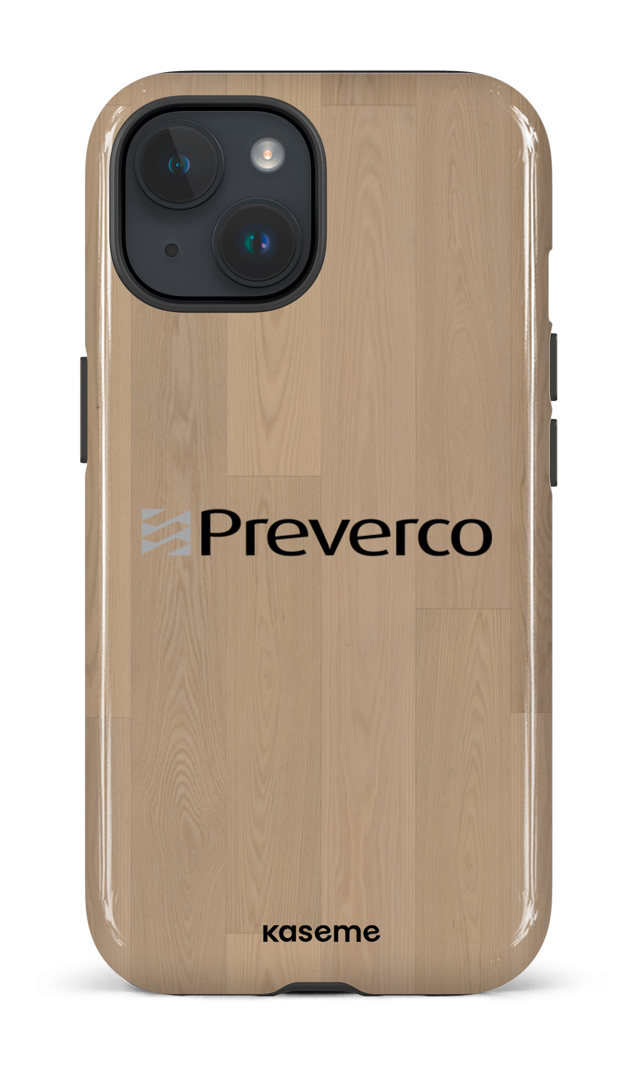 iPhone 15 Tough (Gloss) Chêne Barrista -