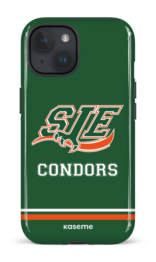 iPhone 15 Tough (Gloss) Condors - vert -