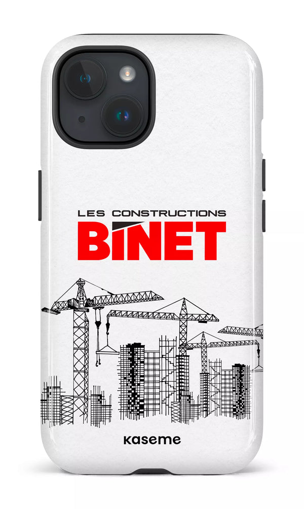iPhone 15 Tough (Gloss) Constructions Binet Grues -