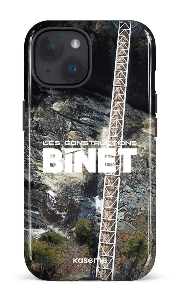 iPhone 15 Tough (Gloss) Constructions Binet Pont -