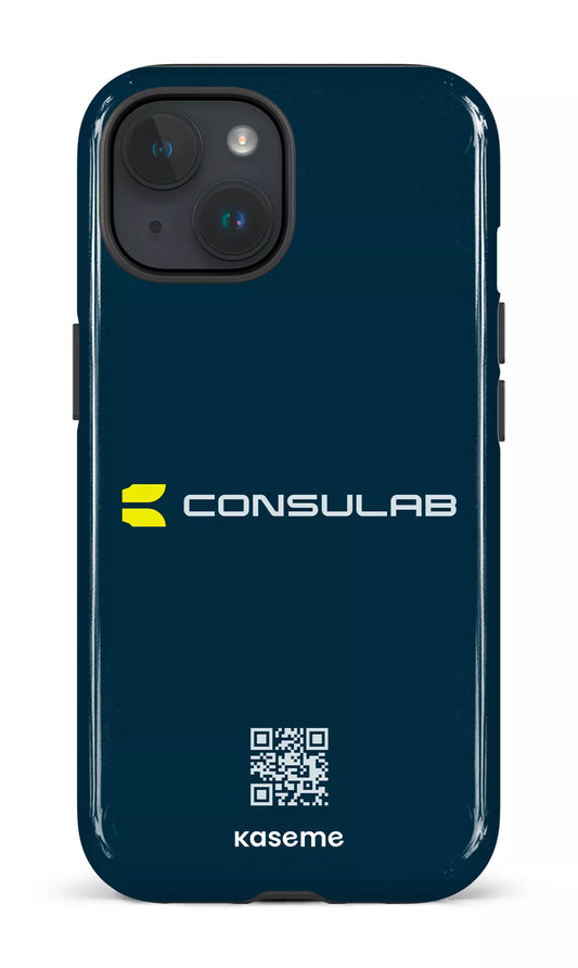 iPhone 15 Tough (Gloss) Consulab QR code -