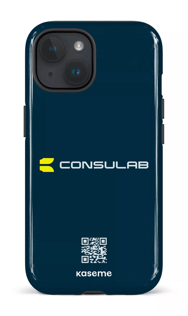 iPhone 15 Tough (Gloss) Consulab QR code -