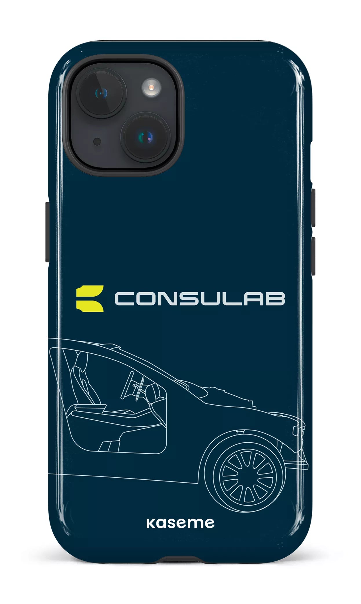iPhone 15 Tough (Gloss) Consulab Tesla -