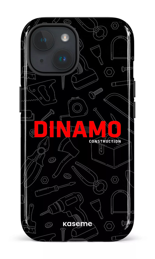 iPhone 15 Tough (Gloss) Dinamo Noir -
