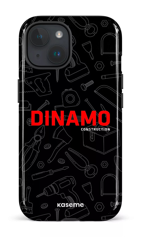 iPhone 15 Tough (Gloss) Dinamo Noir -