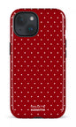 iPhone 15 Tough (Gloss) Ditsy Rouge x Mallette -