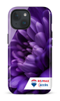 iPhone 15 Tough (Gloss) Fleur gros plan -