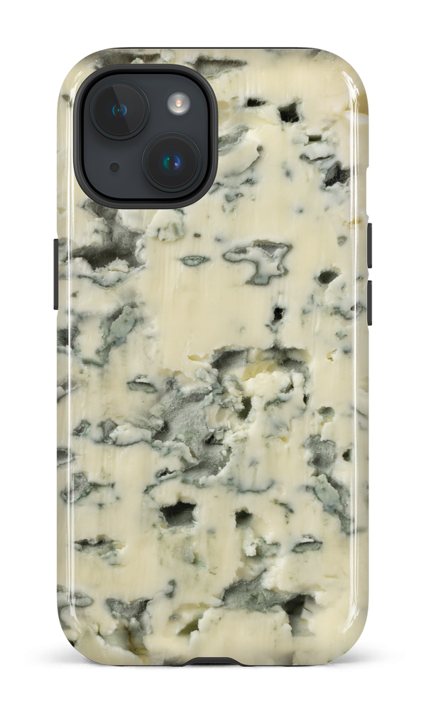 iPhone 15 Tough (Gloss) Fromage Bleu -