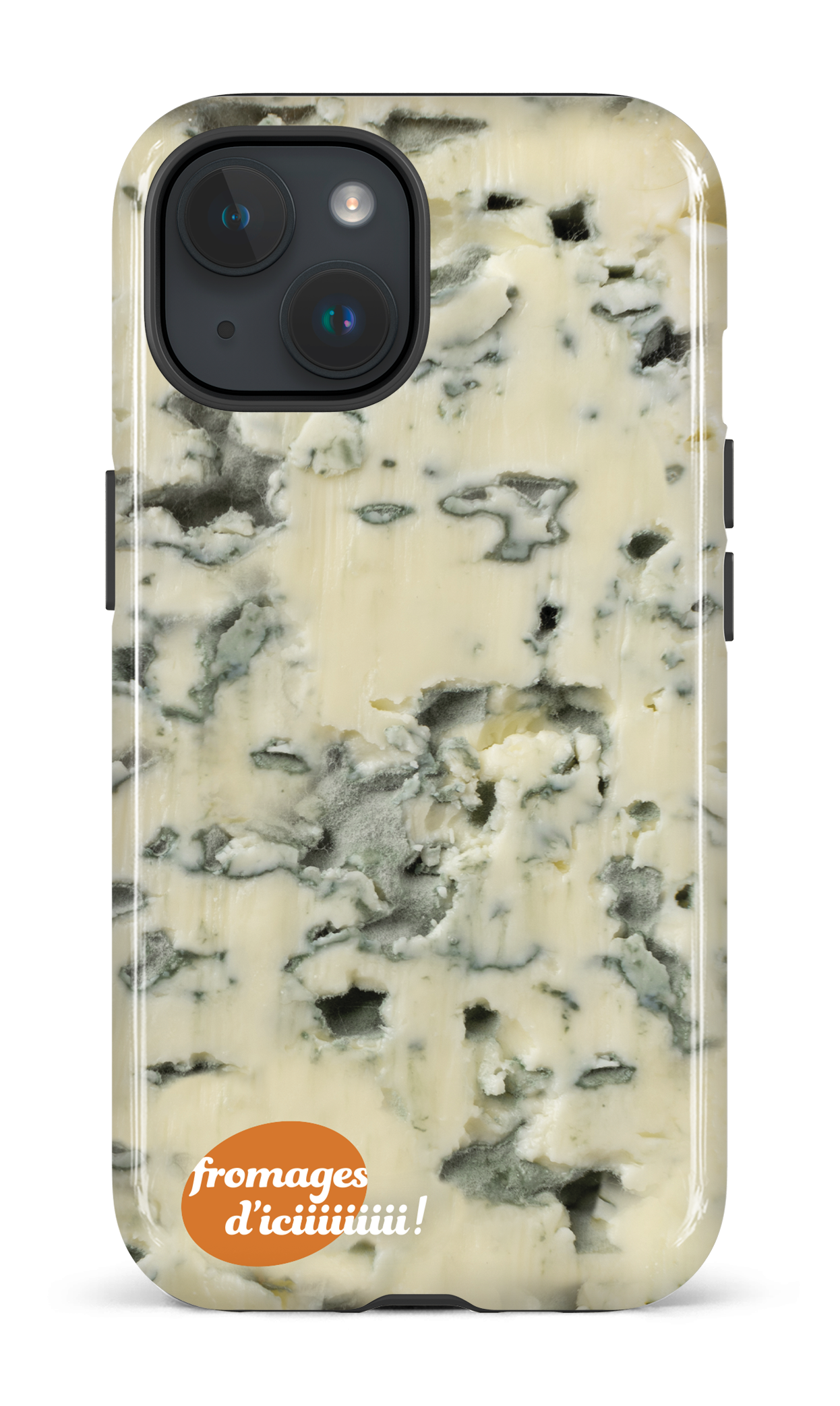 iPhone 15 Tough (Gloss) Fromage Bleu Logo -