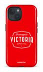 iPhone 15 Tough (Gloss) Fromagerie Victoria Rouge -