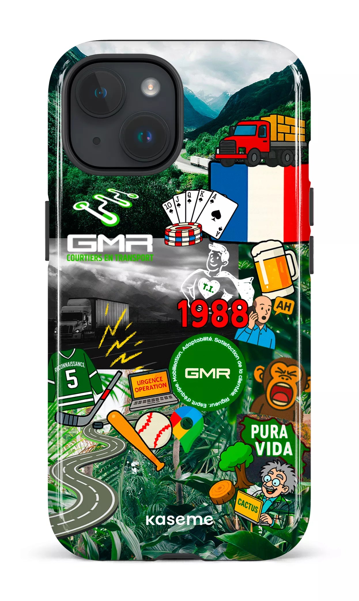 iPhone 15 Tough (Gloss) GMR Collage -