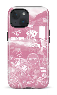 iPhone 15 Tough (Gloss) GMR Collage Rose -