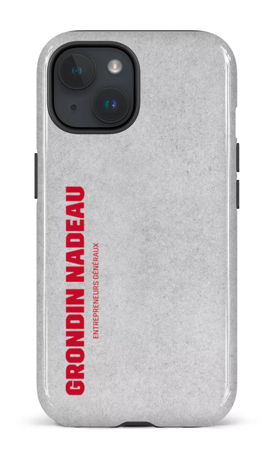 iPhone 15 Tough (Gloss) GN Béton -