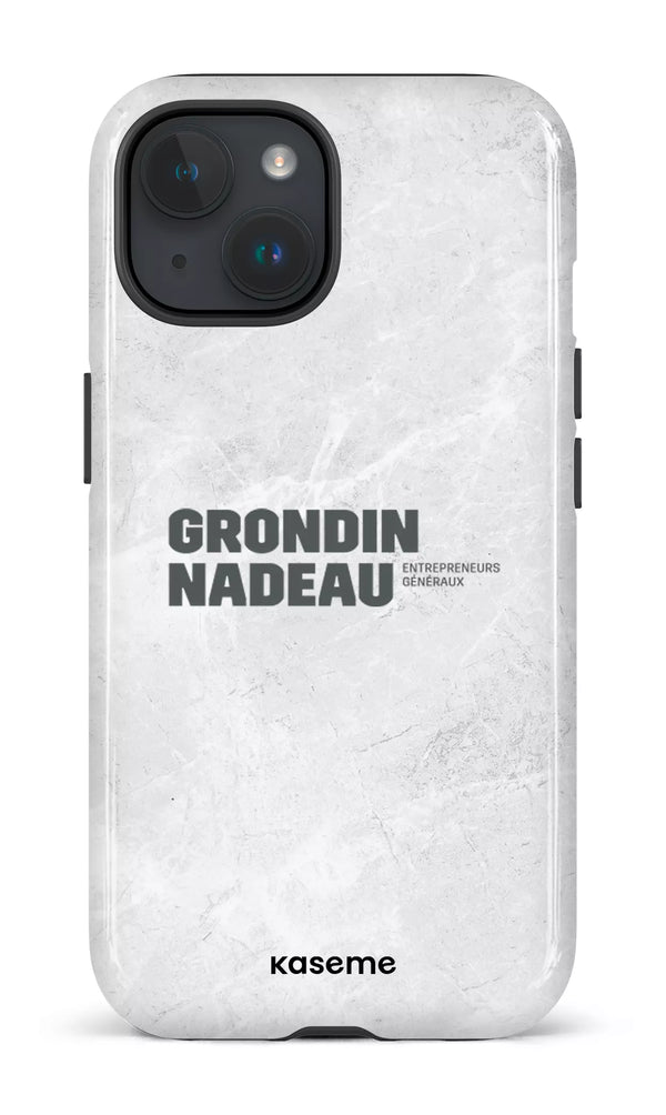 iPhone 15 Tough (Gloss) GN Marbre -
