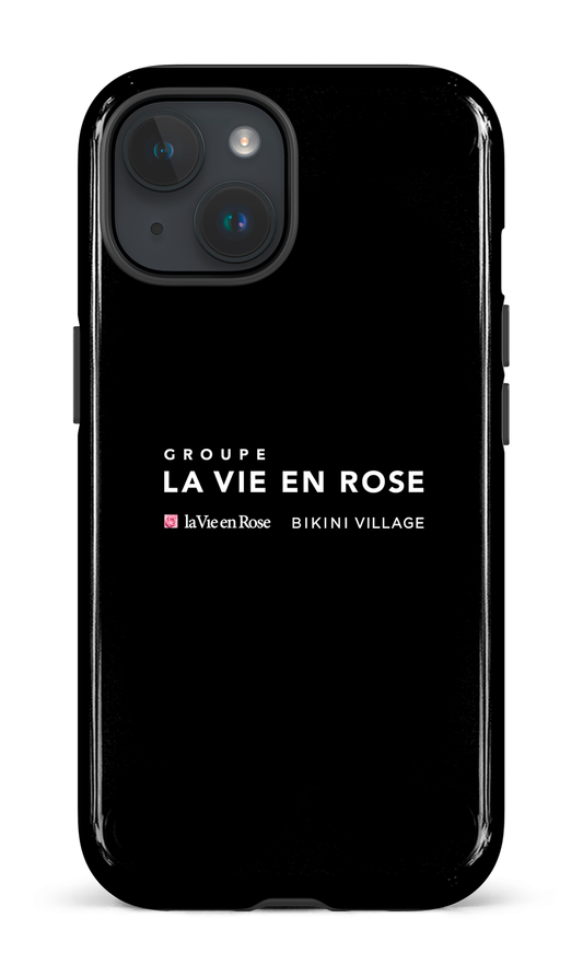 iPhone 15 Tough (Gloss) Groupe LVER Noir -