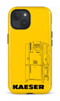 iPhone 15 Tough (Gloss) Kaeser - The Golden Blueprint -