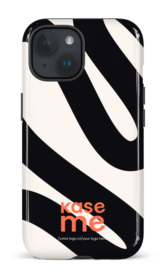 iPhone 15 Tough (Gloss) KaseMe Wave -