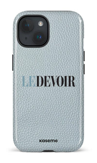 iPhone 15 Tough (Gloss) Le Devoir Gris -