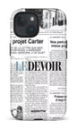 iPhone 15 Tough (Gloss) Le Devoir Journal -