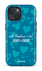 iPhone 15 Tough (Gloss) Le bonheur c'est débit = crédit -