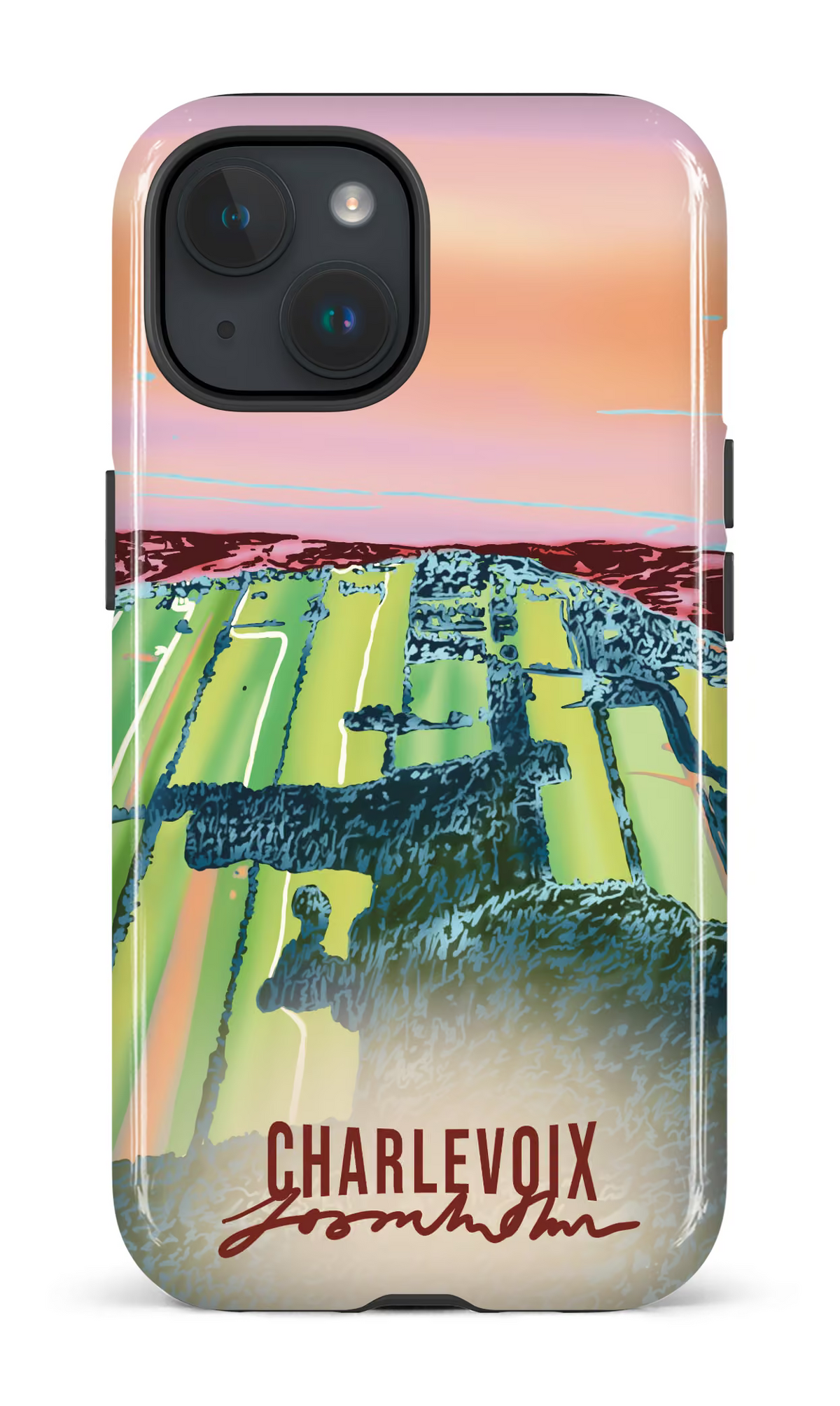 iPhone 15 Tough (Gloss) Le temps des courges -
