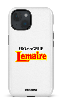 iPhone 15 Tough (Gloss) Lemaire Blanc -