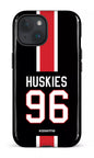 iPhone 15 Tough (Gloss) Les Huskies Numéro -