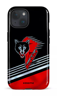 iPhone 15 Tough (Gloss) Les Huskies Vintage -