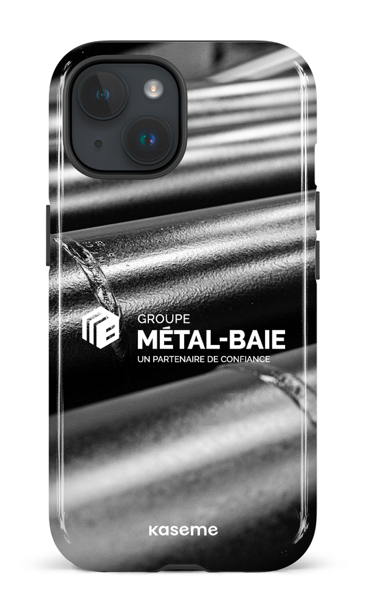 iPhone 15 Tough (Gloss) Les tuyaux par Métal-Baie -