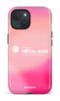 iPhone 15 Tough (Gloss) Métal-Baie Tie-Dye -