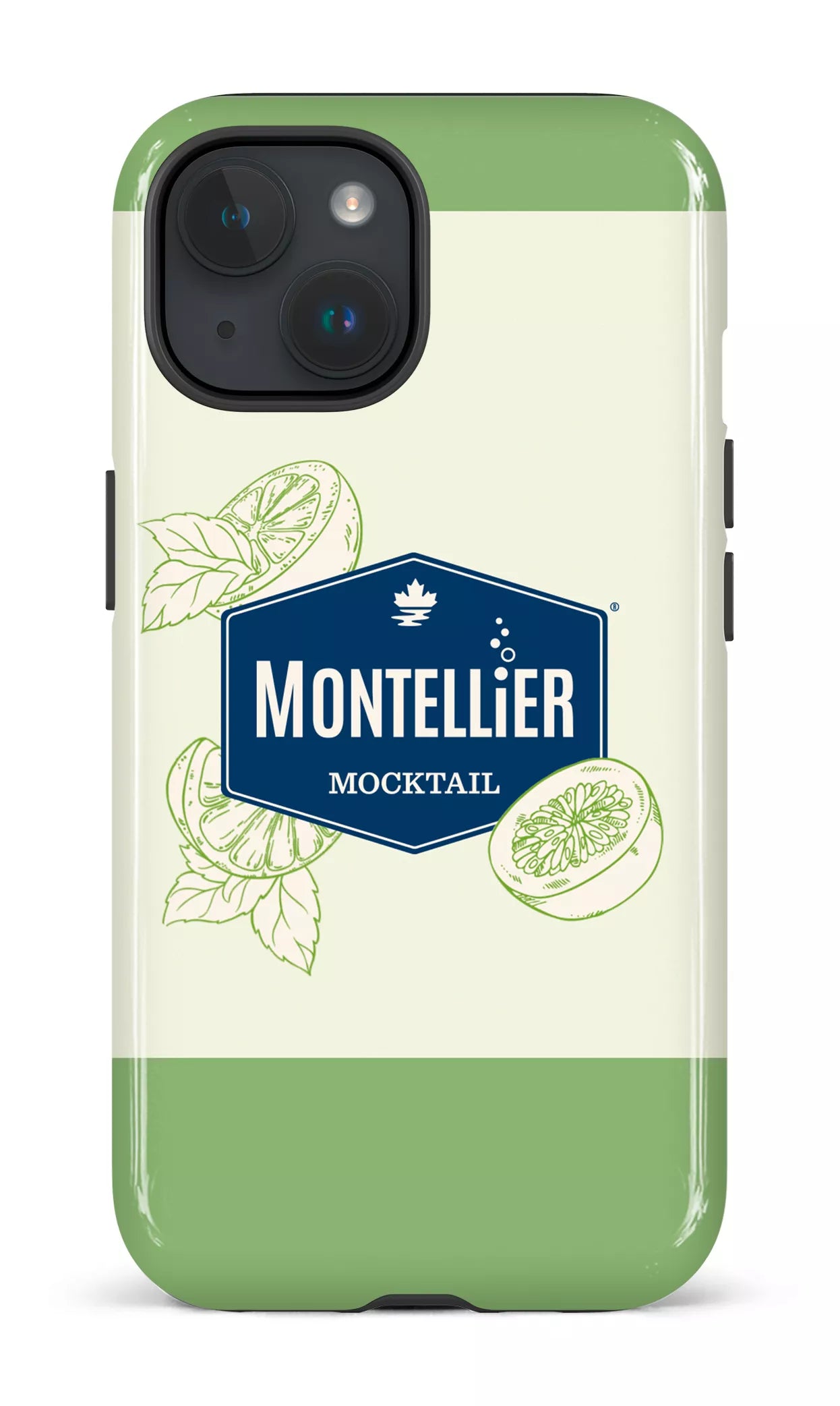 iPhone 15 Tough (Gloss) Montellier Mocktail Mojito -