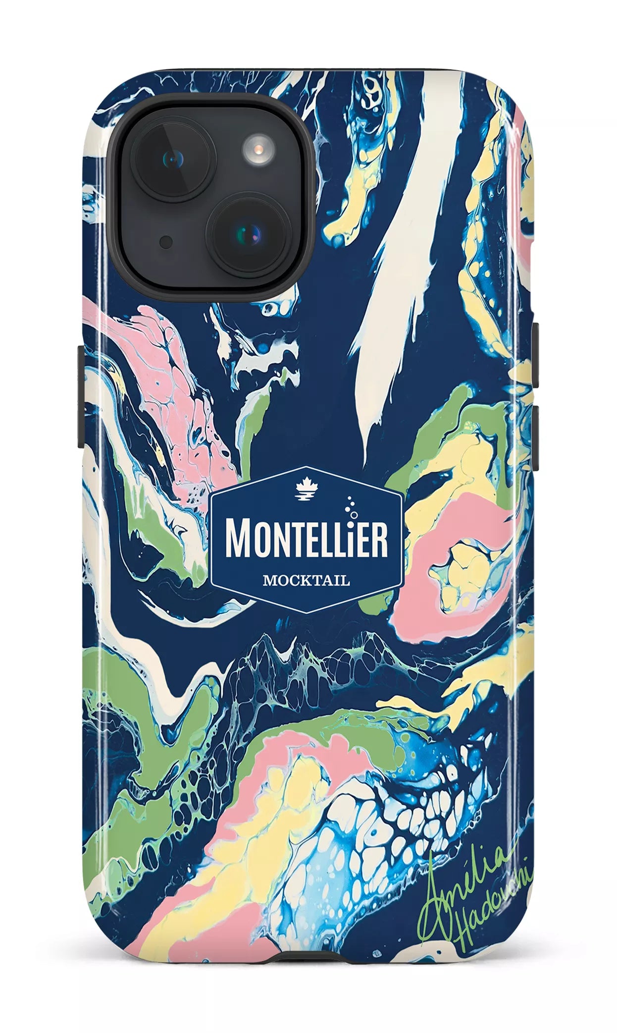 iPhone 15 Tough (Gloss) Montellier Mocktail x Amélia Hadouchi -
